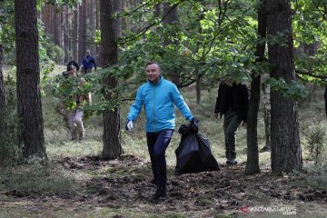 Partisipasi Presiden Polandia dalam kampanye lingkungan