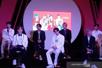 ATEEZ gugup sekaligus senang akan tampil perdana di Indonesia