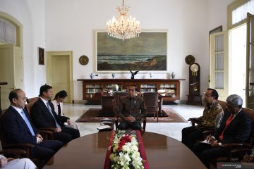 Jokowi terima Penasehat Presiden Xi Jinping, bahas kerja sama ekonomi