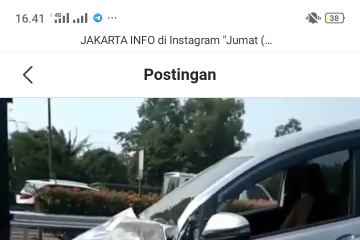 Satu orang terluka akibat tabrakan beruntun Tol Jakarta-Tangerang