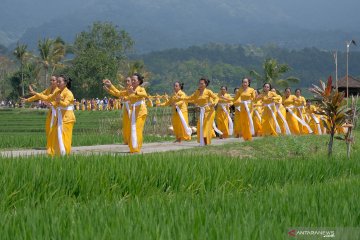 Pembukaan festival Jatiluwih di Bali