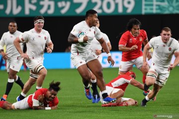 Inggris tampil dominan untuk atasi Tonga di Piala Dunia Rugby