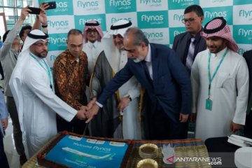 JAS tangani penerbangan maskapai arab Saudi Flynas Airlines