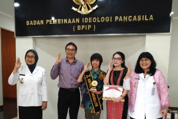 Yuma baru terima penghargaan 74 Ikon Prestasi Pancasila dari BPIP