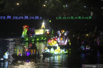 Kadar garam sungai Martapura masih tinggi meski ada hujan