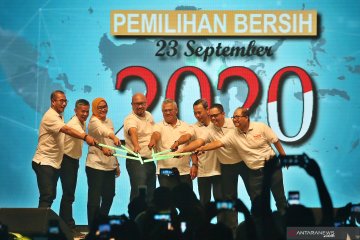 Peluncuran Pilkada serentak 2020