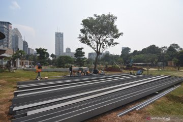 Renovasi hutan kota GBK