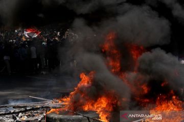 Aksi mahasiswa Makassar