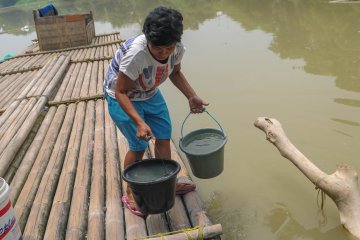 Capai 21 kecamatan, krisis air bersih akibat kemarau di Lebak meluas
