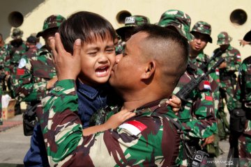 Pemberangkatan pasukan TNI untuk misi pemeliharaan perdamaian di Lebanon