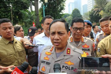 Polisi selidiki dugaan penyusup dalam demo mahasiswa di Gedung DPR