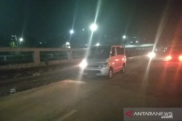 Lalu lintas Jalan Gatot Subroto kembali normal