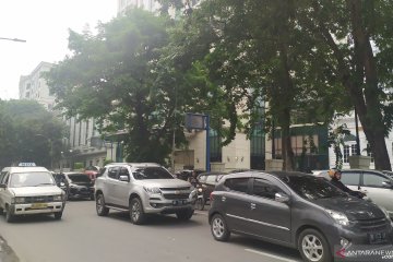 Setelah hujan, kualitas udara di Medan berstatus sedang