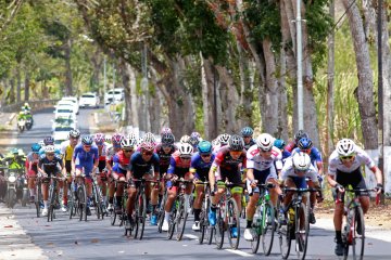 Etape pertama Tour de Banyuwangi Ijen, pebalap Mongolia tercepat