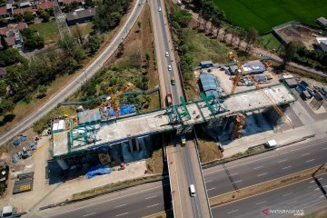 Progres proyek kereta cepat Jakarta-Bandung