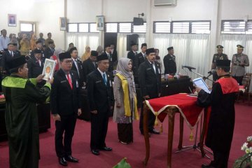 Bambang Irawan resmi menjadi Ketua DPRD Kabupaten Purbalingga
