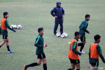 Empat pemain absen pada hari pertama TC timnas U-19