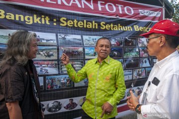 Pameran foto setahun bencana Sulteng