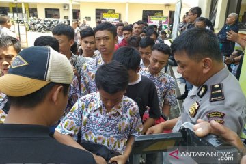 Polisi amankan ratusan siswa SMK mau demo ke Jakarta