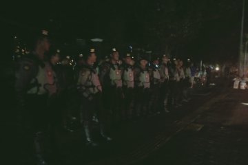 Kepolisian masih bersiaga meski massa HMI telah membubarkan diri