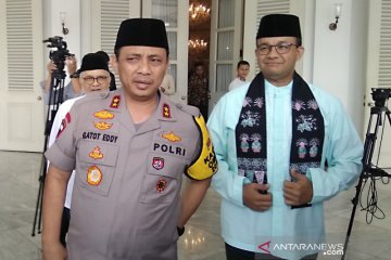 Kapolda Metro Jaya bertemu Gubernur Anies update keamanan Jakarta