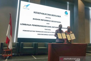 Lapan tanda tangani 15 perjanjian kerja sama dengan lembaga dan pemda