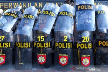 Polisi pulangkan 50 terduga provokator saat demo di Surabaya