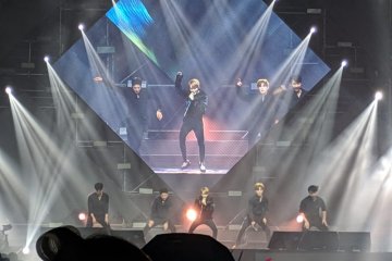 Reuni eks Wanna One di Super K-pop Festival
