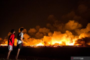 Kebakaram gudang kapas PT Sritex