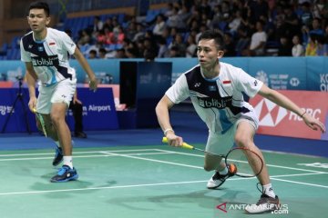 Tekuk unggulan ketiga, Fajar/Rian melaju ke final Korea Open 2019