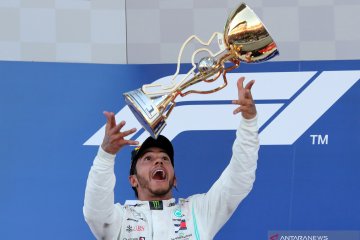 Formula 1 : Lewis Hamilton juarai GP Rusia