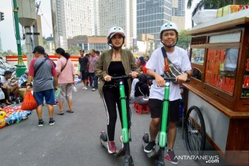 Tujuh lokasi otoped listrik GrabWheels di Jabodetabek