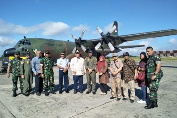 Wagub Sumbar kunjungi Wamena dengan pesawat TNI AU