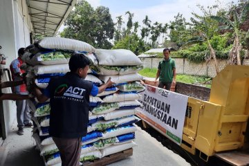 Bantu pengungsi Wamena, ACT distribusikan dua ton beras