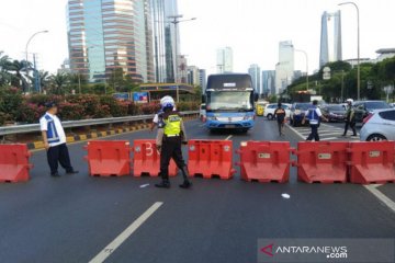 Tol dalam kota Tomang-Cawang tutup, Jasa Marga alihkan lalu lintas