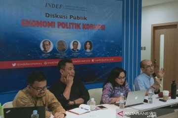 Indef nilai KPK minimalisir praktik korupsi izin investasi