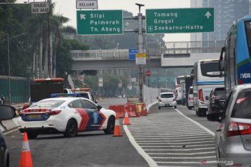 Polisi siapkan pengalihan arus lalu lintas sekitar Gedung DPR/MPR