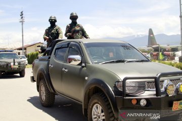 Patroli keamanan Wamena