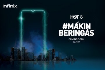 Infinix Hot 8 pecahkan rekor 24 jam non stop main game