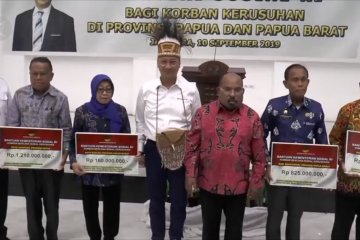 Kemensos salurkan bantuan Rp7,3 miliar untuk korban kerusuhan