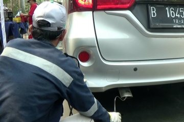 DLH Kota Tangerang gelar uji emisi kendaraan