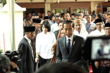 Habibie wafat, Presiden Jokowi datangi rumah duka