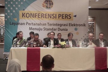 Kementerian ATR/BPN meluncurkan sistem layanan elektronik