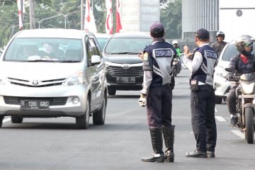 Polda Metro Jaya terjunkan 750 petugas dukung sistem ganjil genap