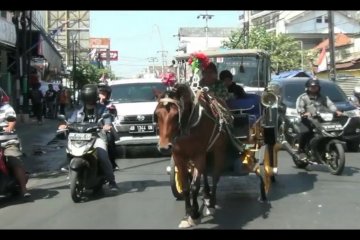 Andong di Malioboro kini berbasis daring