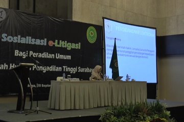 Sosialisasi e-litigasi untuk hakim peradilan umum