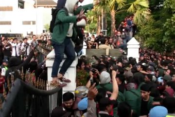 Aksi mahasiswa di Bandung diduga disusupi kelompok Anarko Syndicalisme