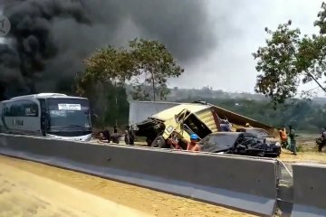Polisi periksa perusahan tambang terkait kecelakaan di Tol Cipularang