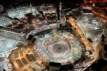 Kota Mekkah dari The Clock Tower Museum