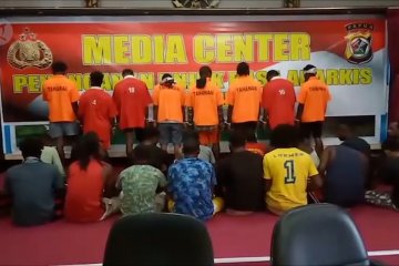 Tersangka kerusuhan di Jayapura bertambah jadi 33 orang